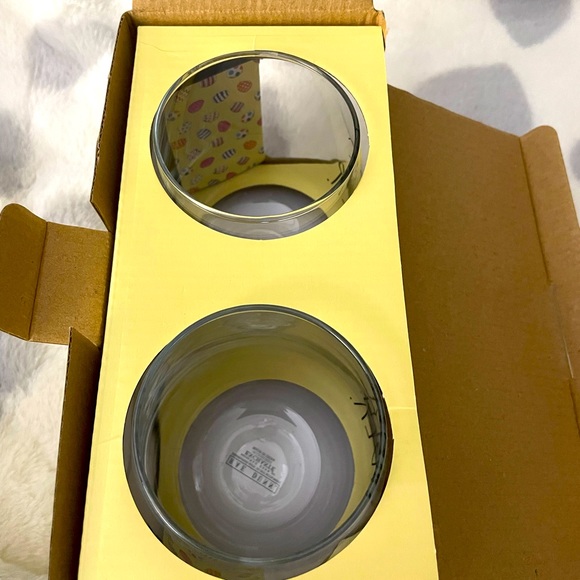 2 Rae Dunn Stemless Wine glasses - Picture 6 of 7